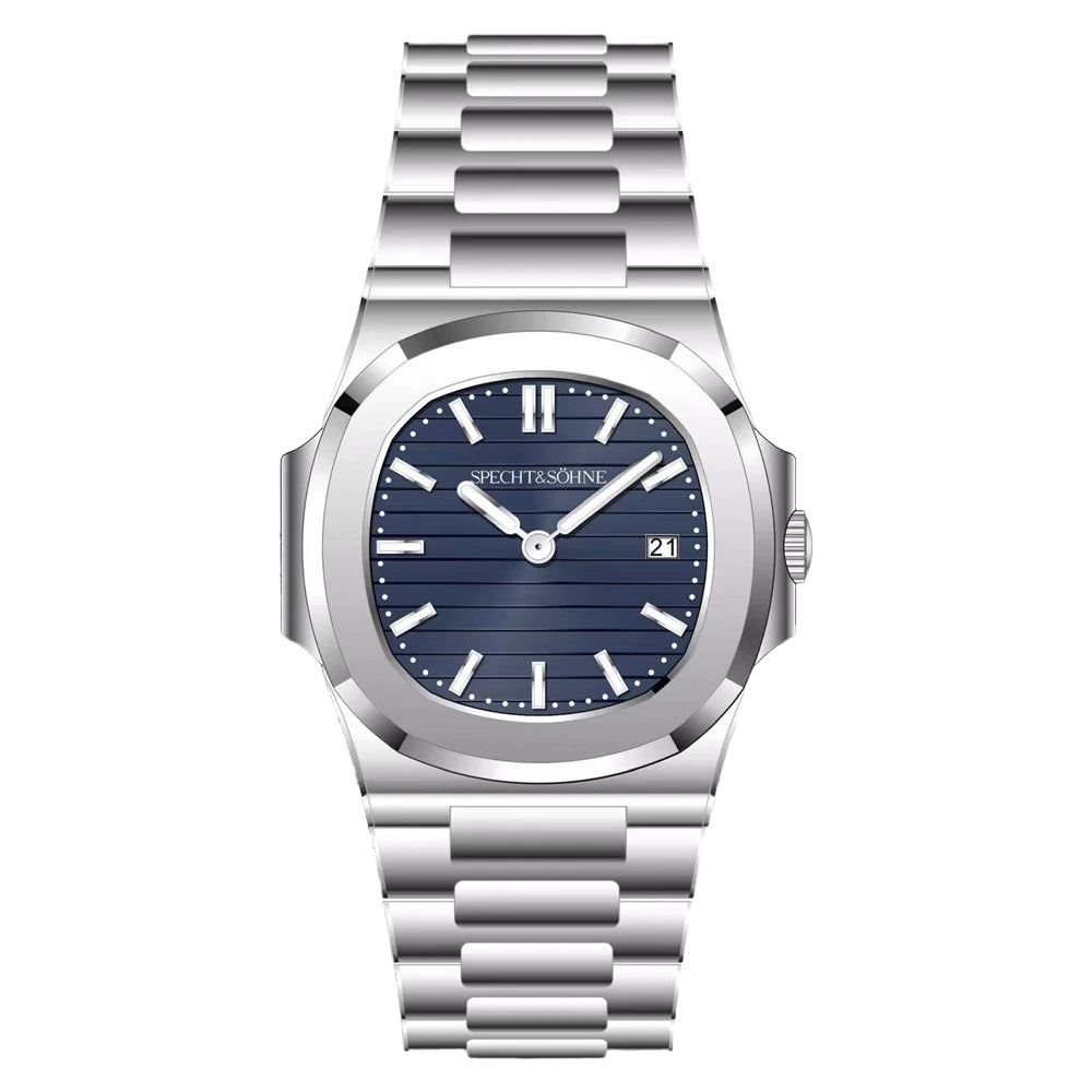 Specht & Söhne SP-5711 - blue dial front