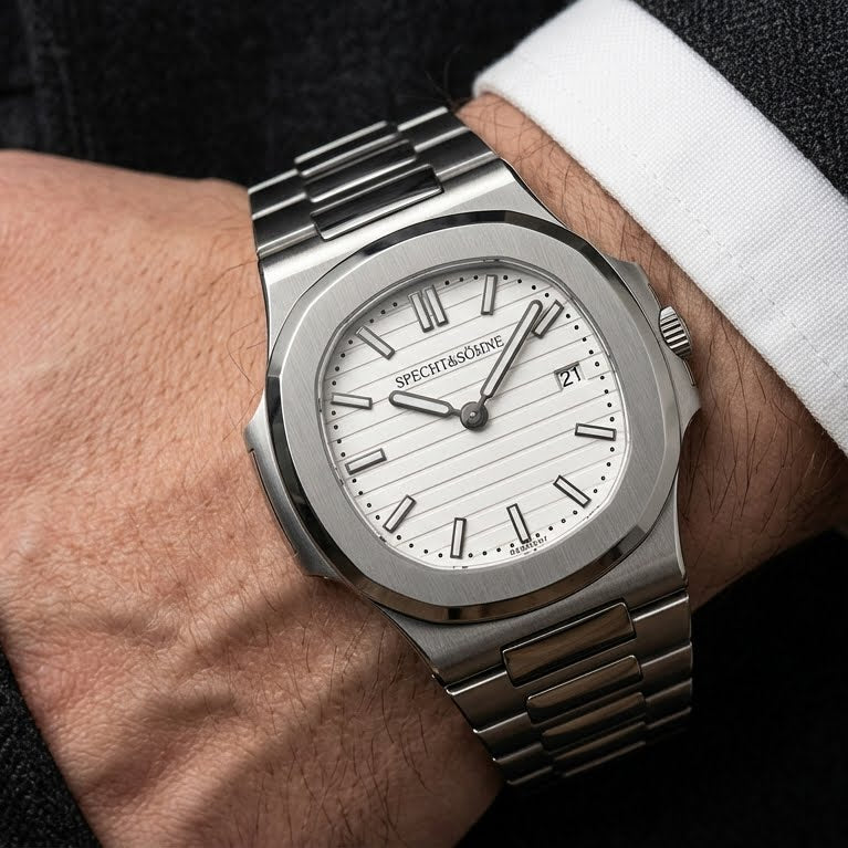 Specht & Söhne SP-5711 - on-wrist close-up