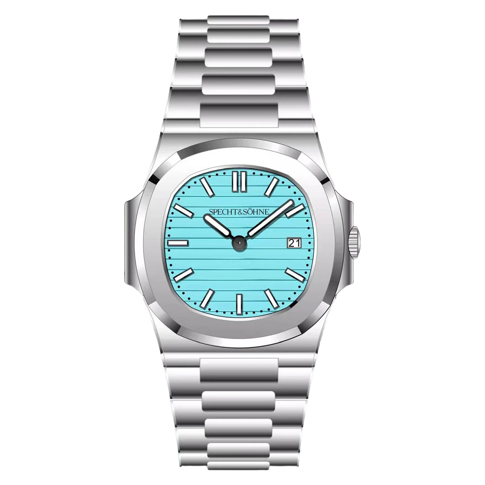 Specht & Söhne SP-5711 - tifany blue dial front