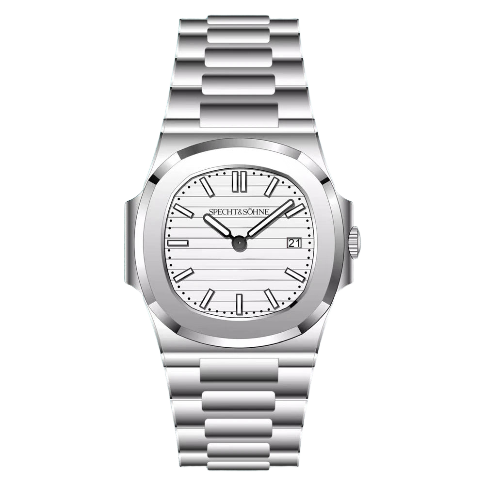 Specht & Söhne SP-5711 - white dial front