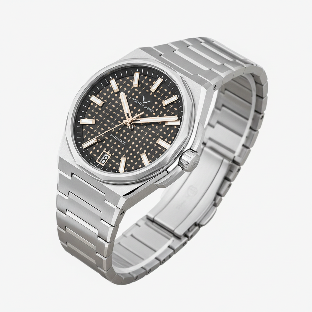 Specht & Söhne SP-Defy - M - angled view metal bracelet