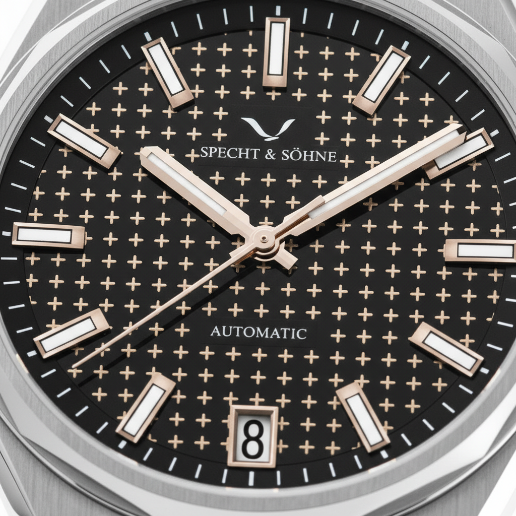 Specht & Söhne SP-Defy - M - dial close-up pattern