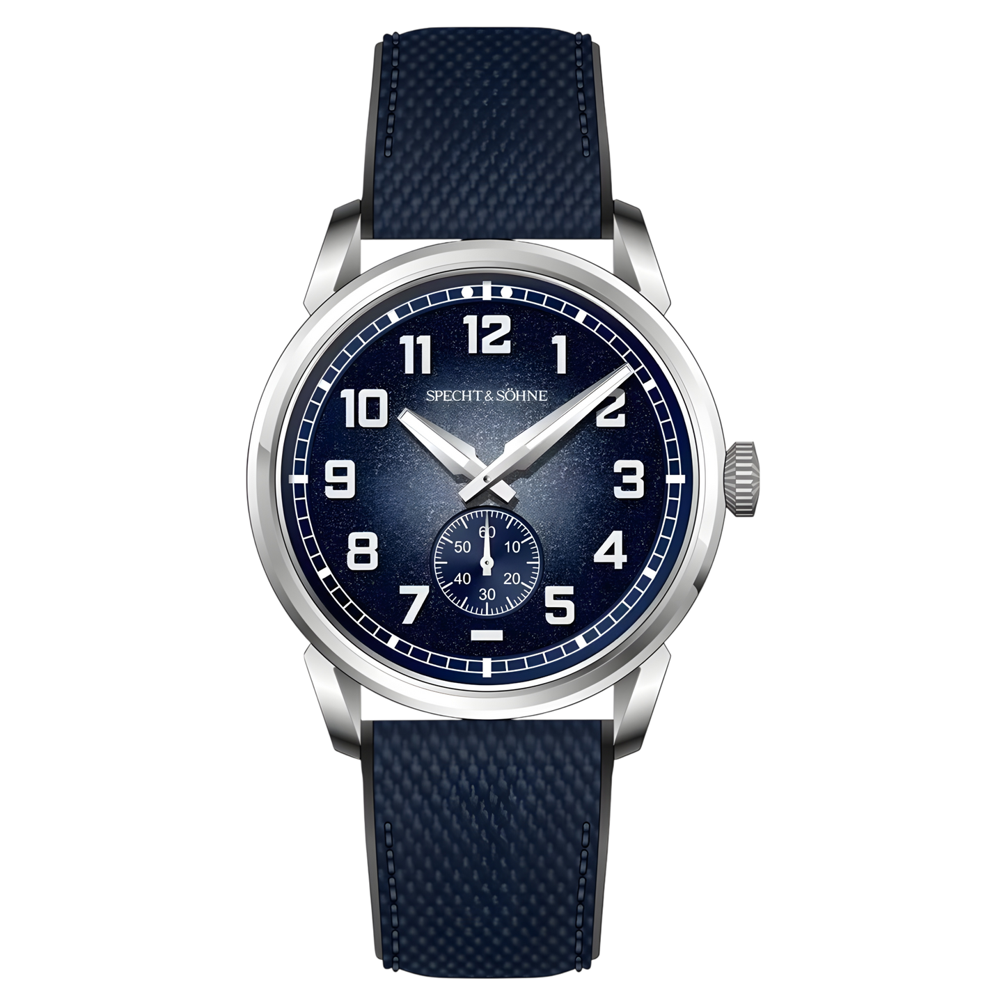 Specht & Söhne SP0029 - M - silver case blue dial