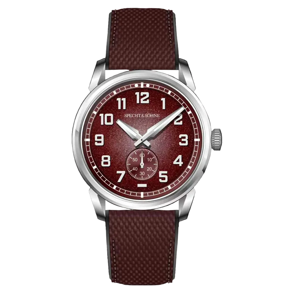 Specht & Söhne SP0029 - M - front dark red dial