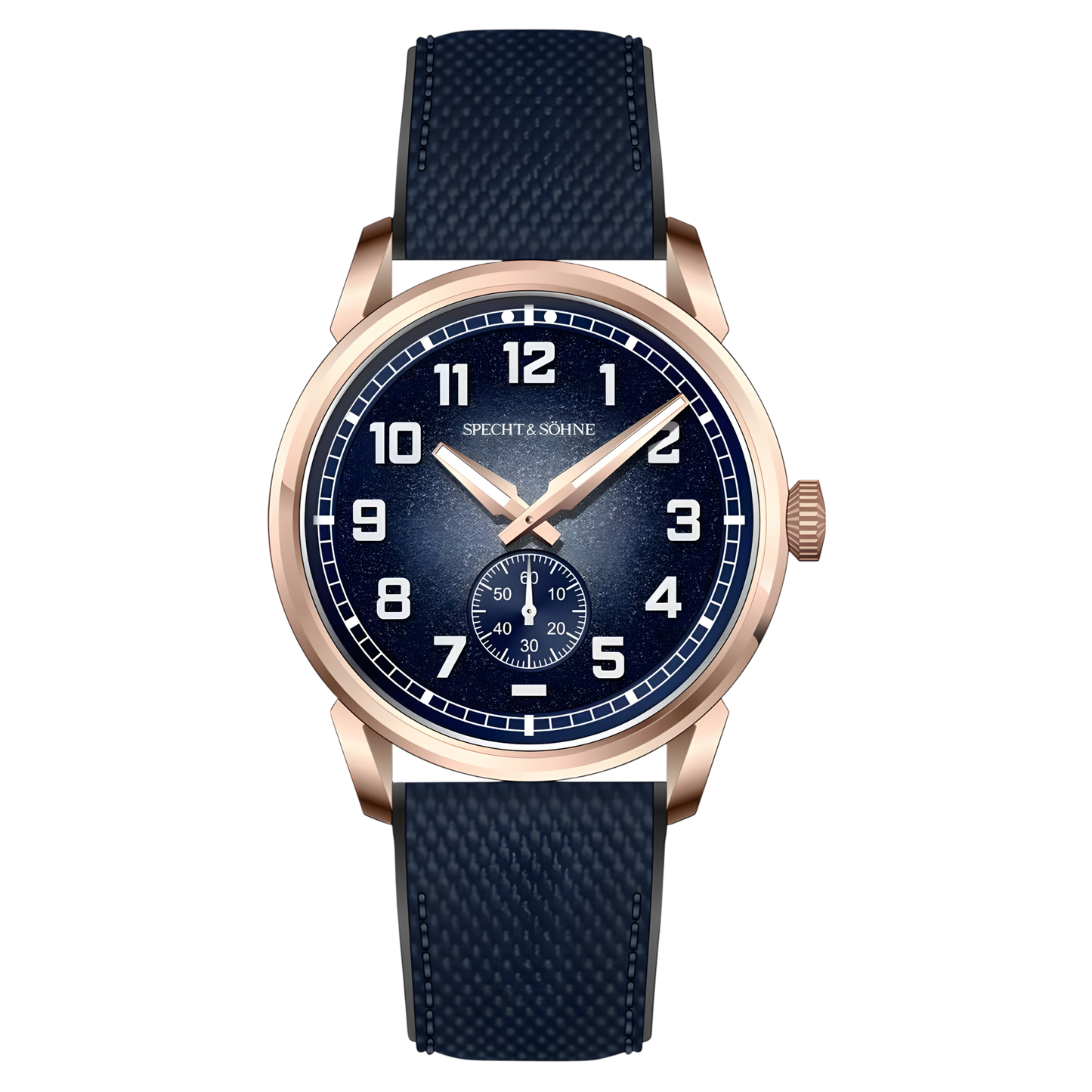 Specht & Söhne SP0029 - M - rose gold blue dial