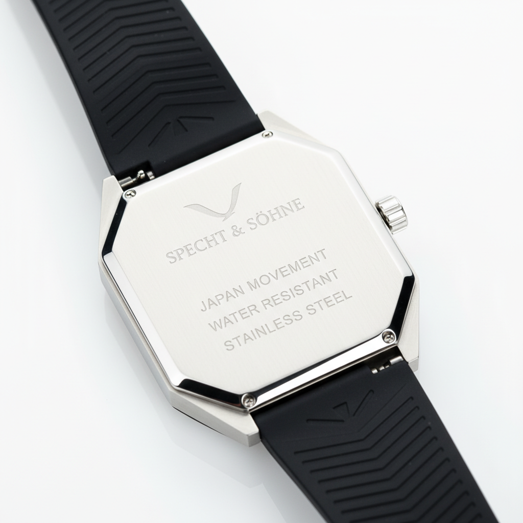 Specht & Söhne SP0001 - M - case back engravings