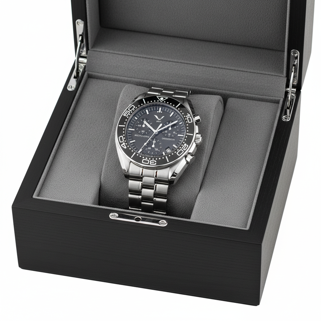 Specht & Söhne SP0007 - M - stainless steel watch in box