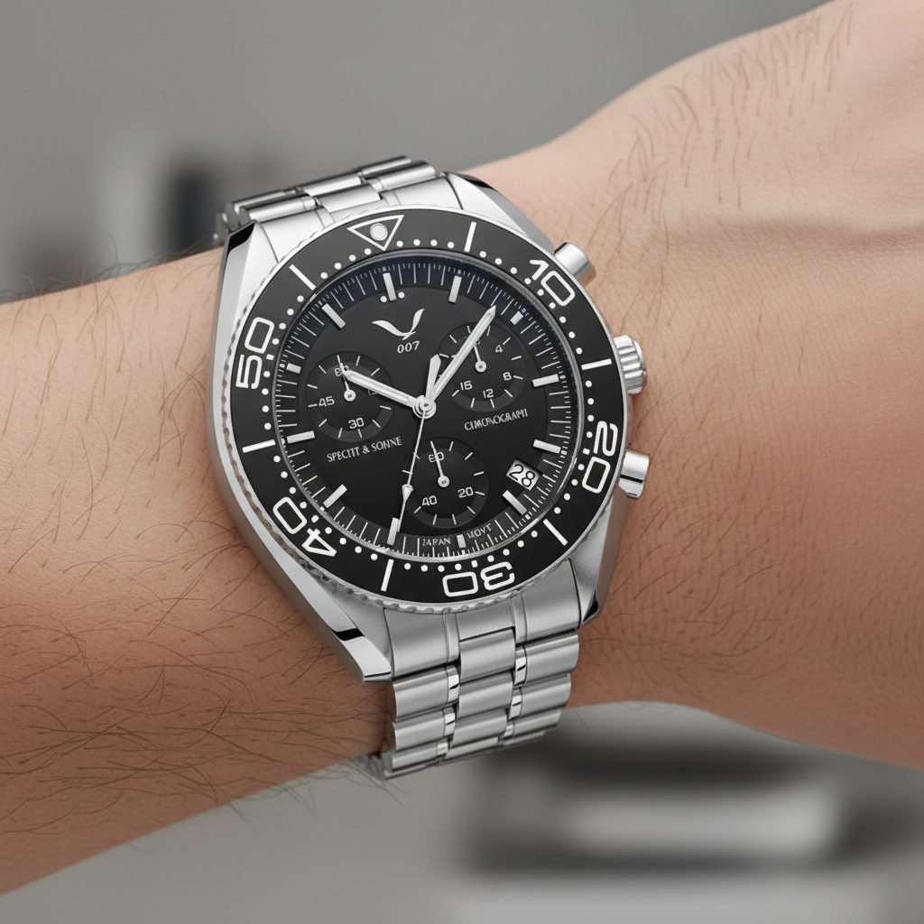 Specht & Söhne SP0007 - M - on wrist close-up