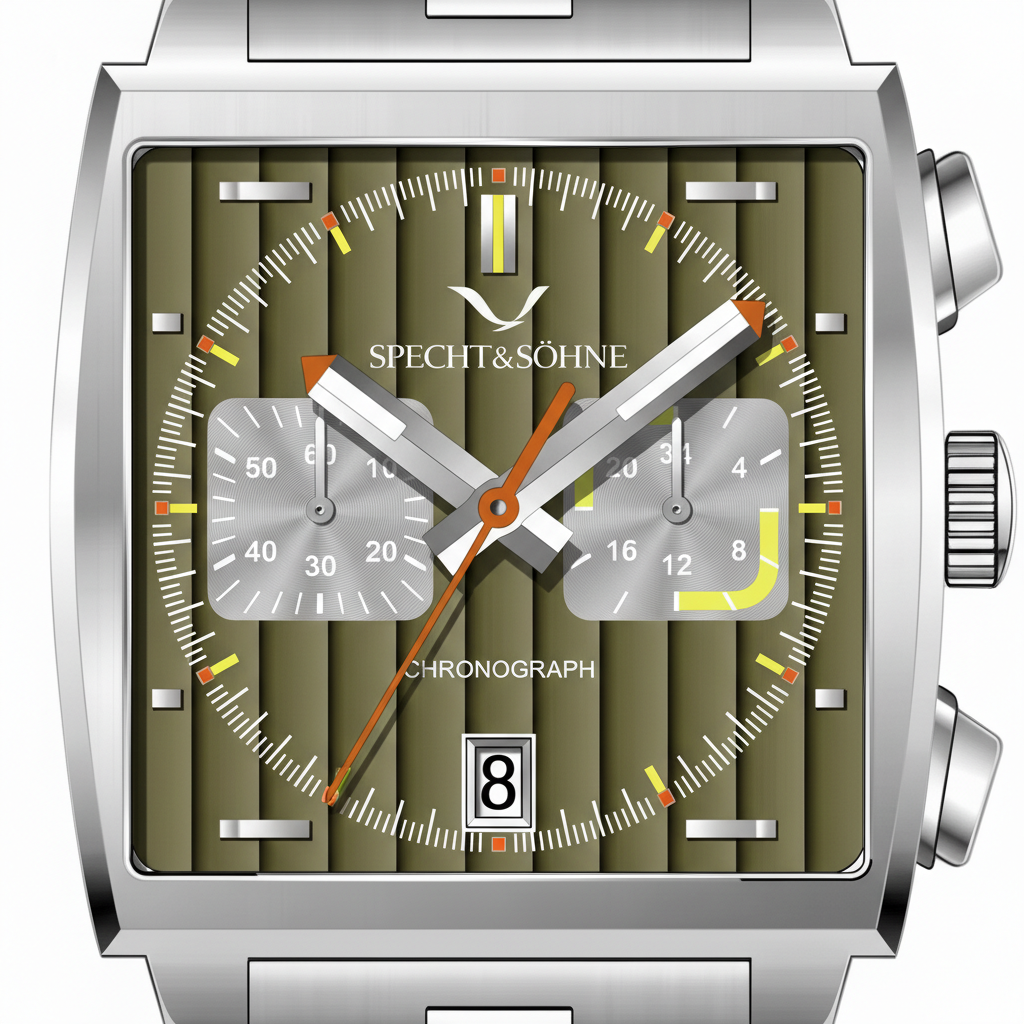 Specht & Söhne SP0009 - M - close-up watch face