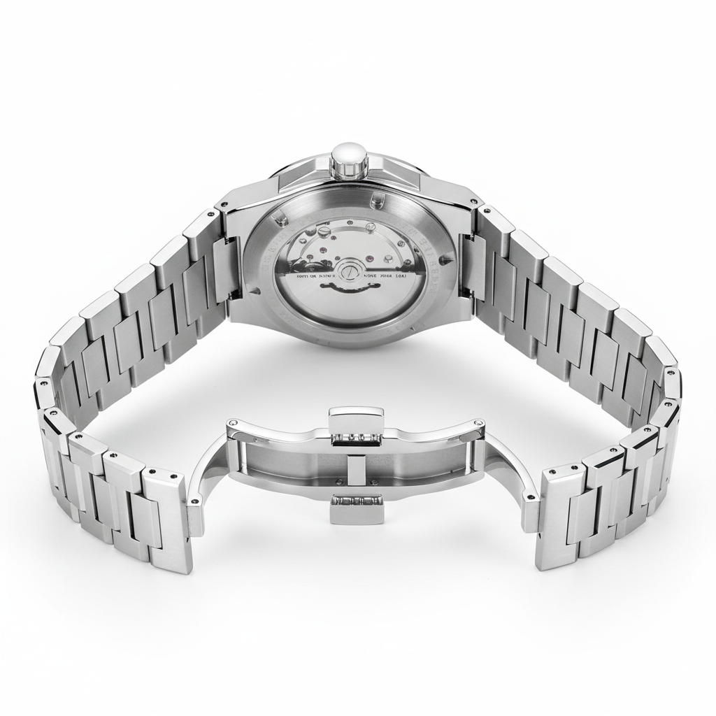 Specht & Söhne SP0013 - A - watch back open clasp movement