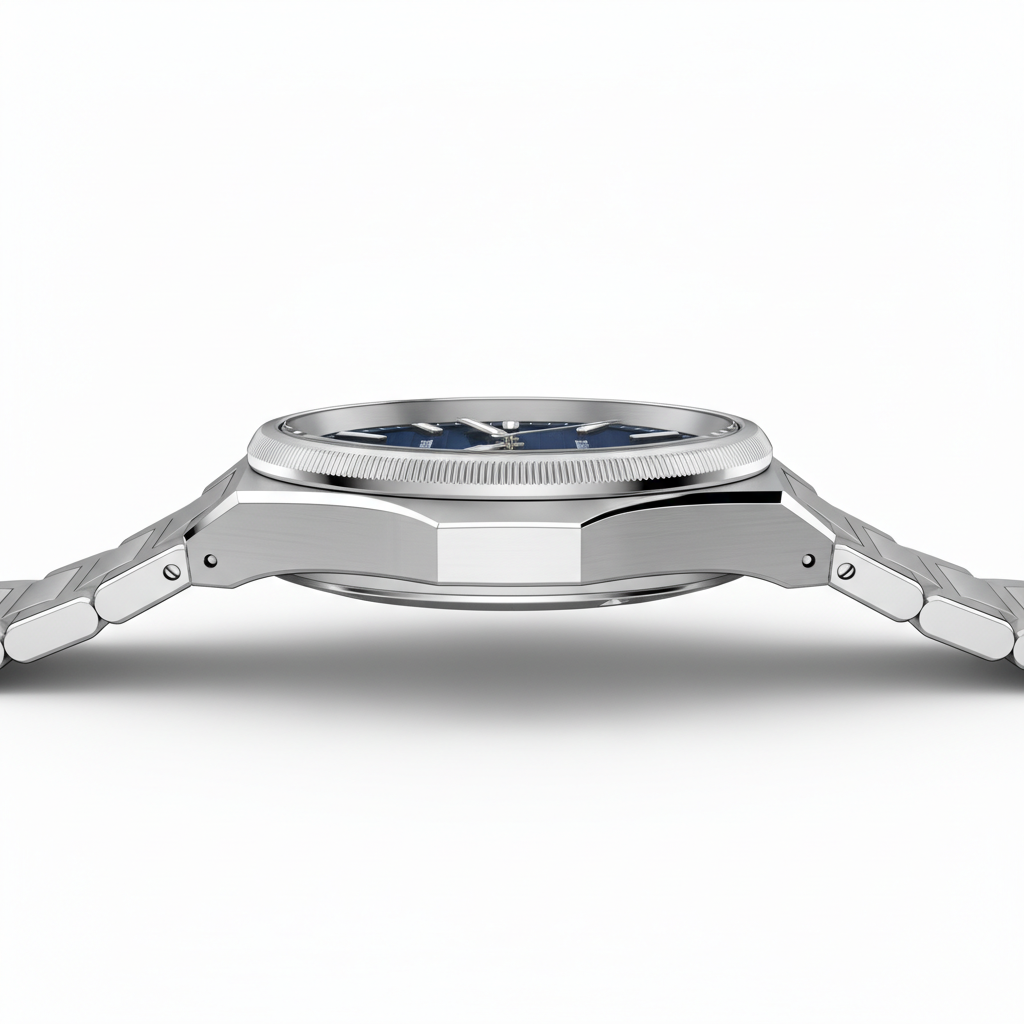 Specht & Söhne SP0027 - M - side profile, fluted bezel