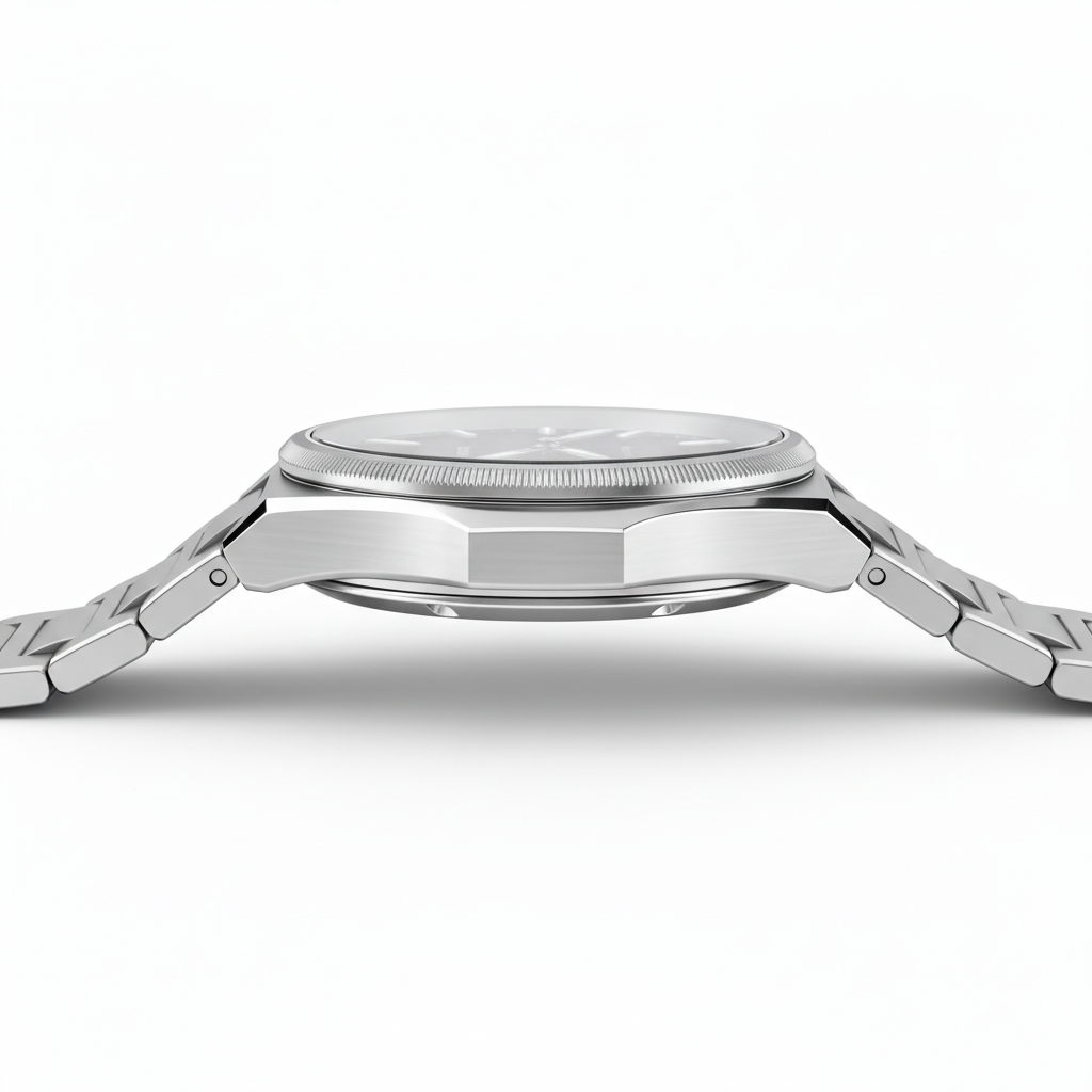 Specht & Söhne SP0027 - M - side profile, silver bracelet