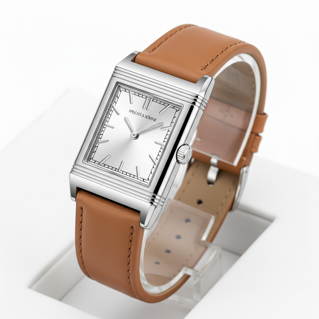 Specht & Söhne SP0028 - M - silver dial, display stand