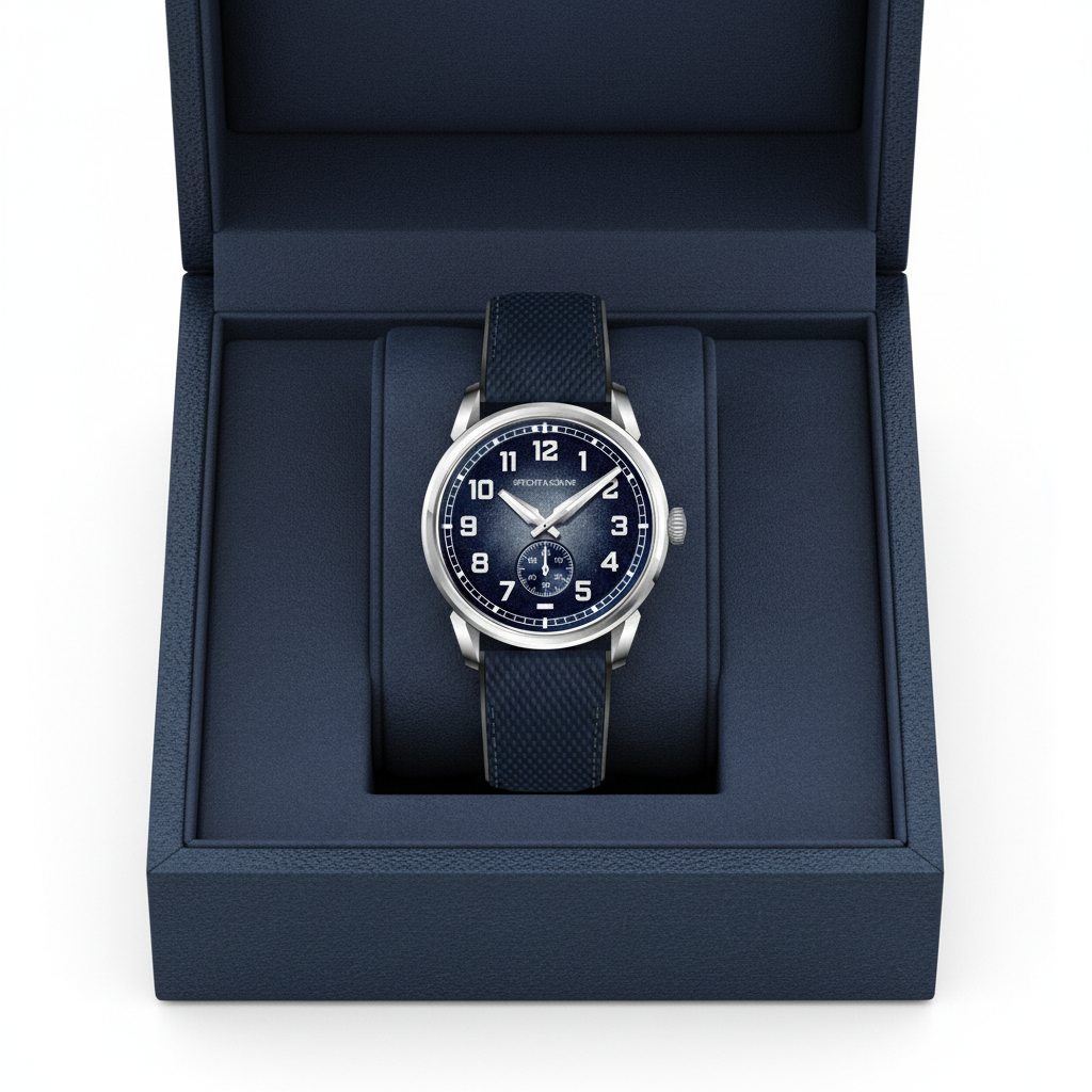 Specht & Söhne SP0029 - M - blue dial watch box