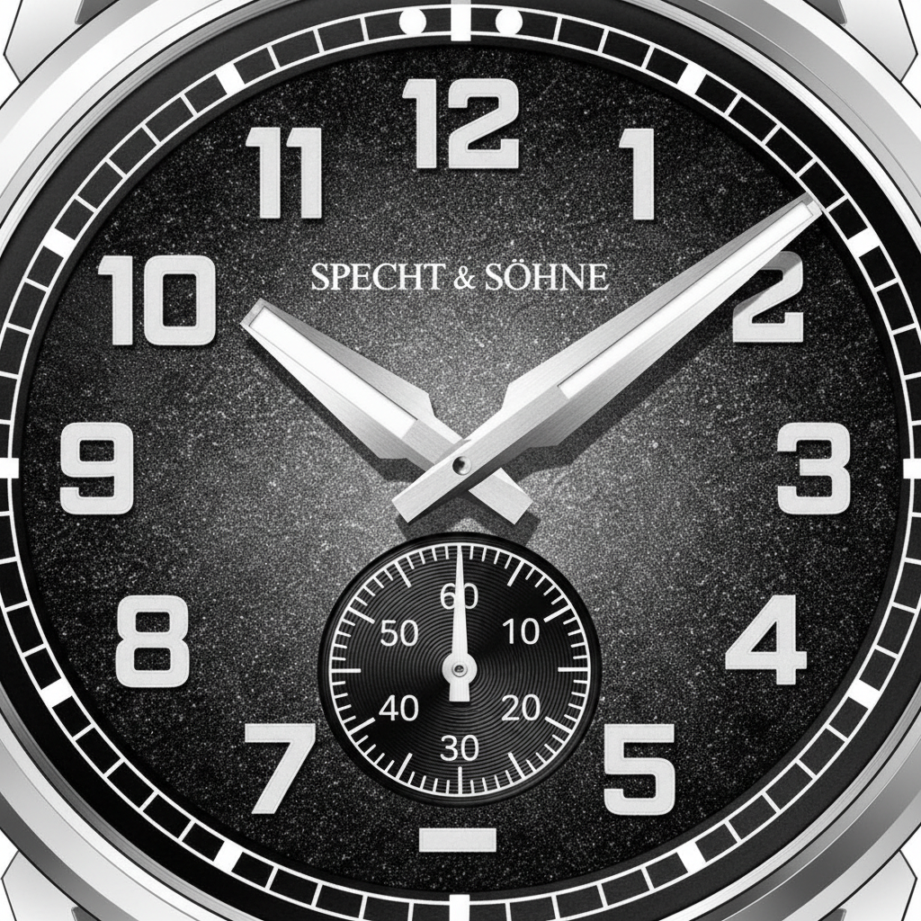 Specht & Söhne SP0029 - M - close-up dial texture