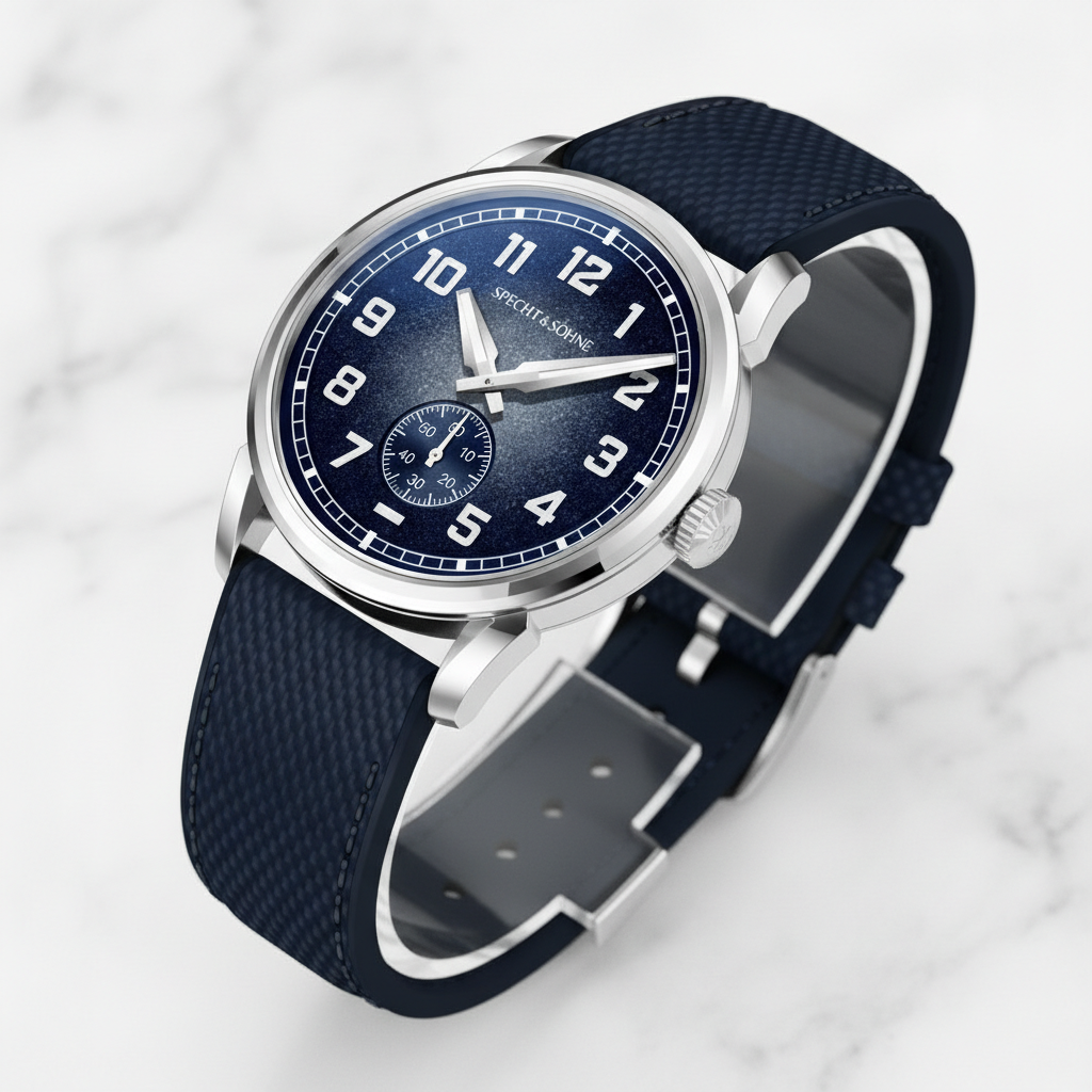 Specht & Söhne SP0029 - M - silver case angled