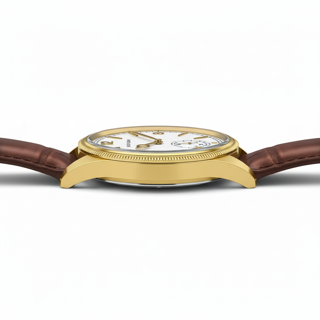 Specht & Söhne SP-1908 - - gold, side profile
