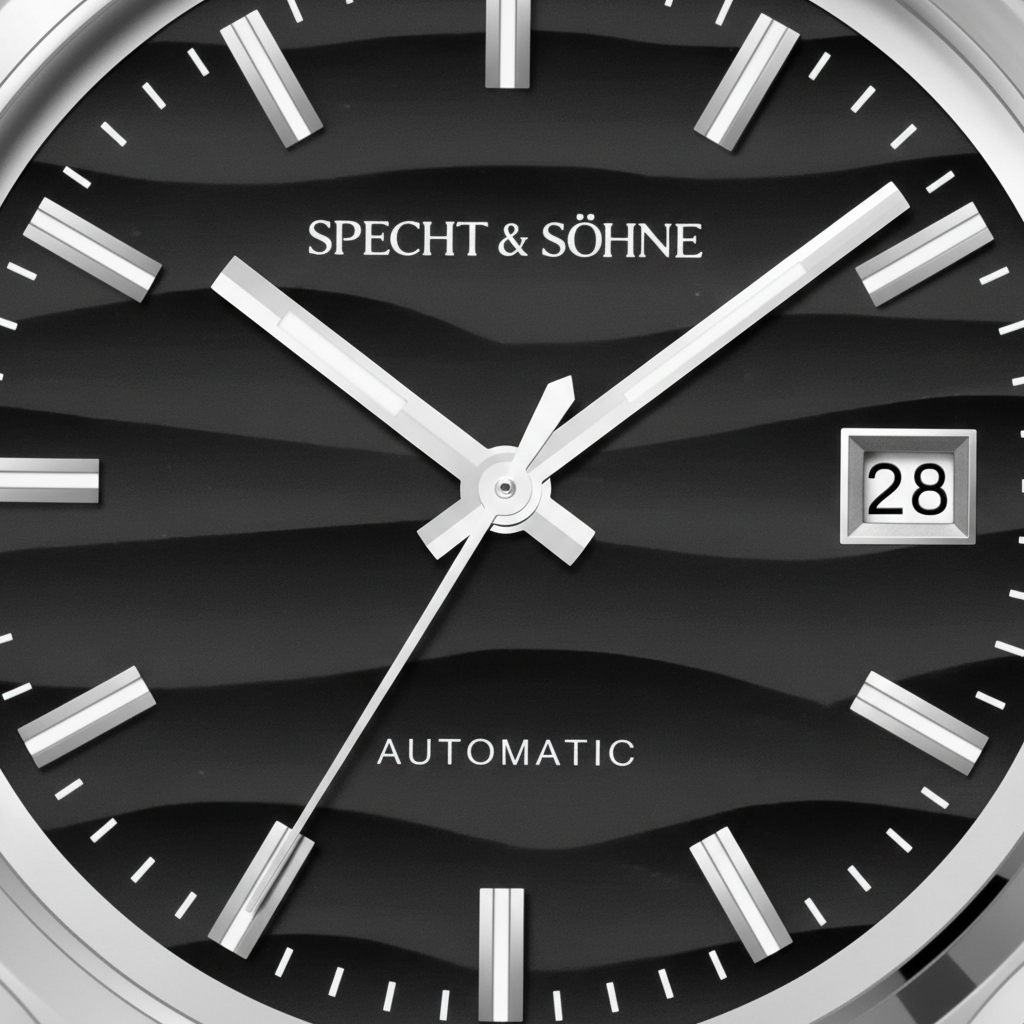 Specht & Söhne SP222 - Me - dial close-up black