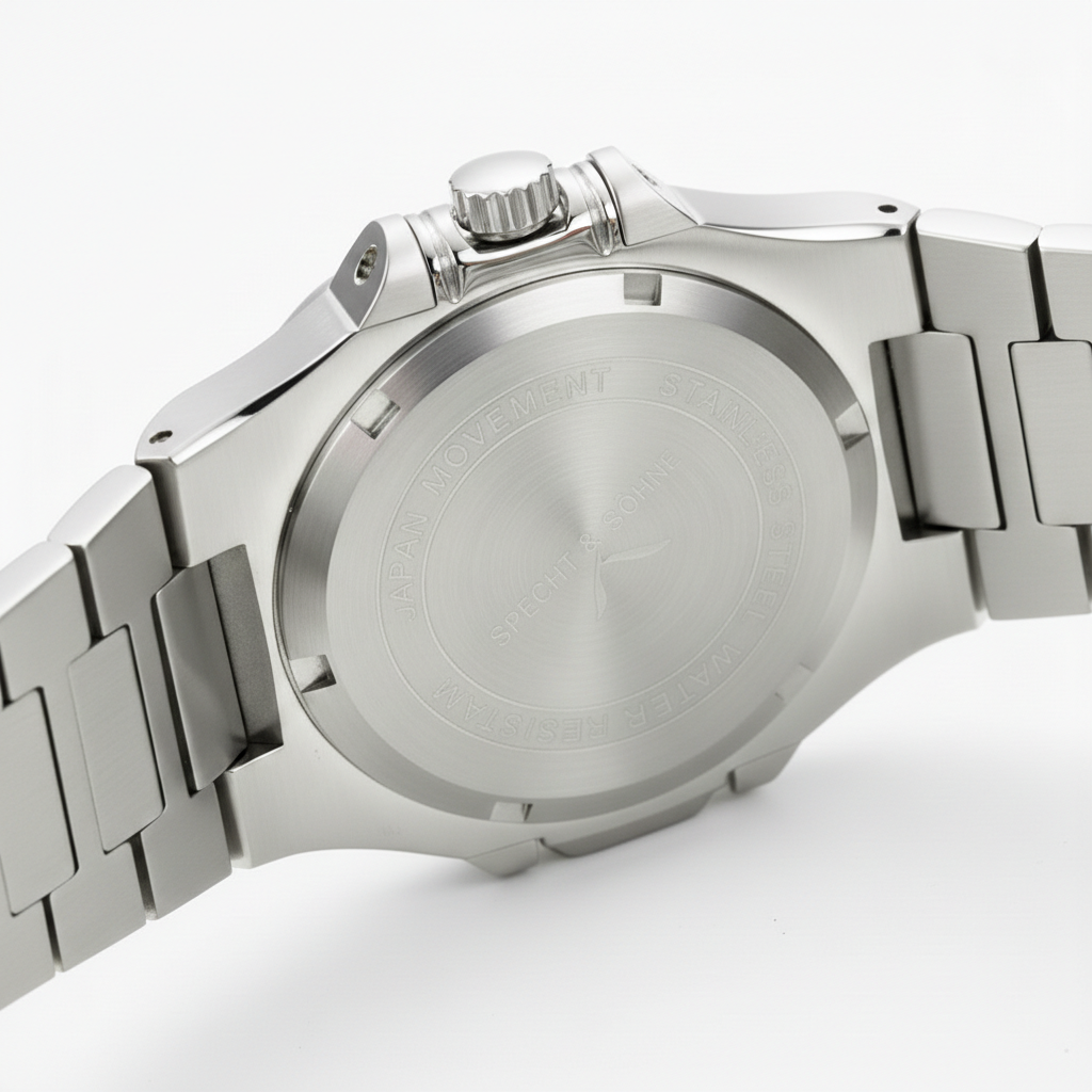 Specht & Söhne SP-5980 - - caseback, back view