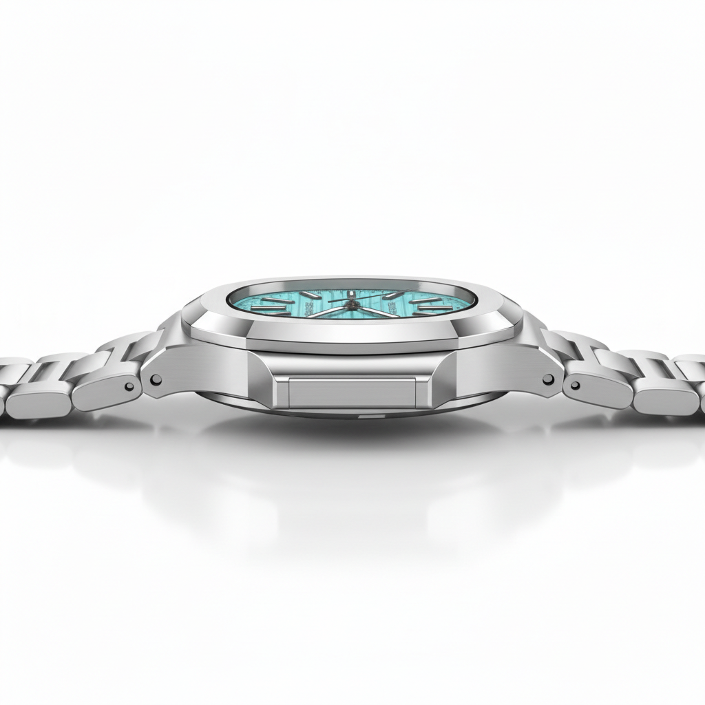 Specht & Söhne SP-5980 - - side profile silver bracelet
