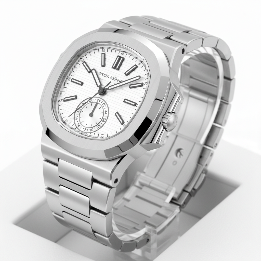 Specht & Söhne SP-5980 - - white dial, angled