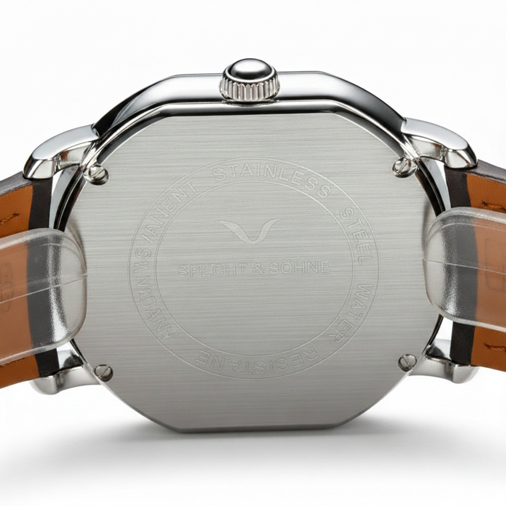 Specht & Söhne SP-DR - Vi - case back engraved detail