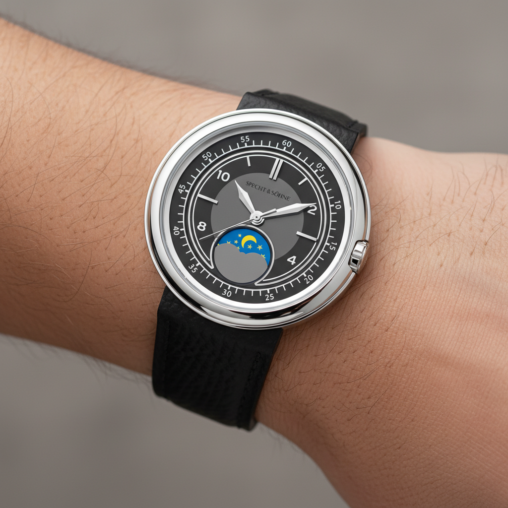 Specht & Söhne SP-UFO - M - black dial wrist