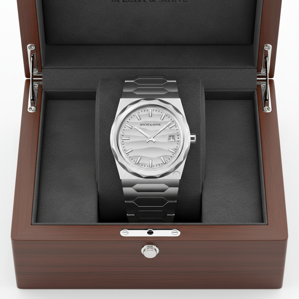 Specht & Söhne VC222 - L - faceted bezel detail