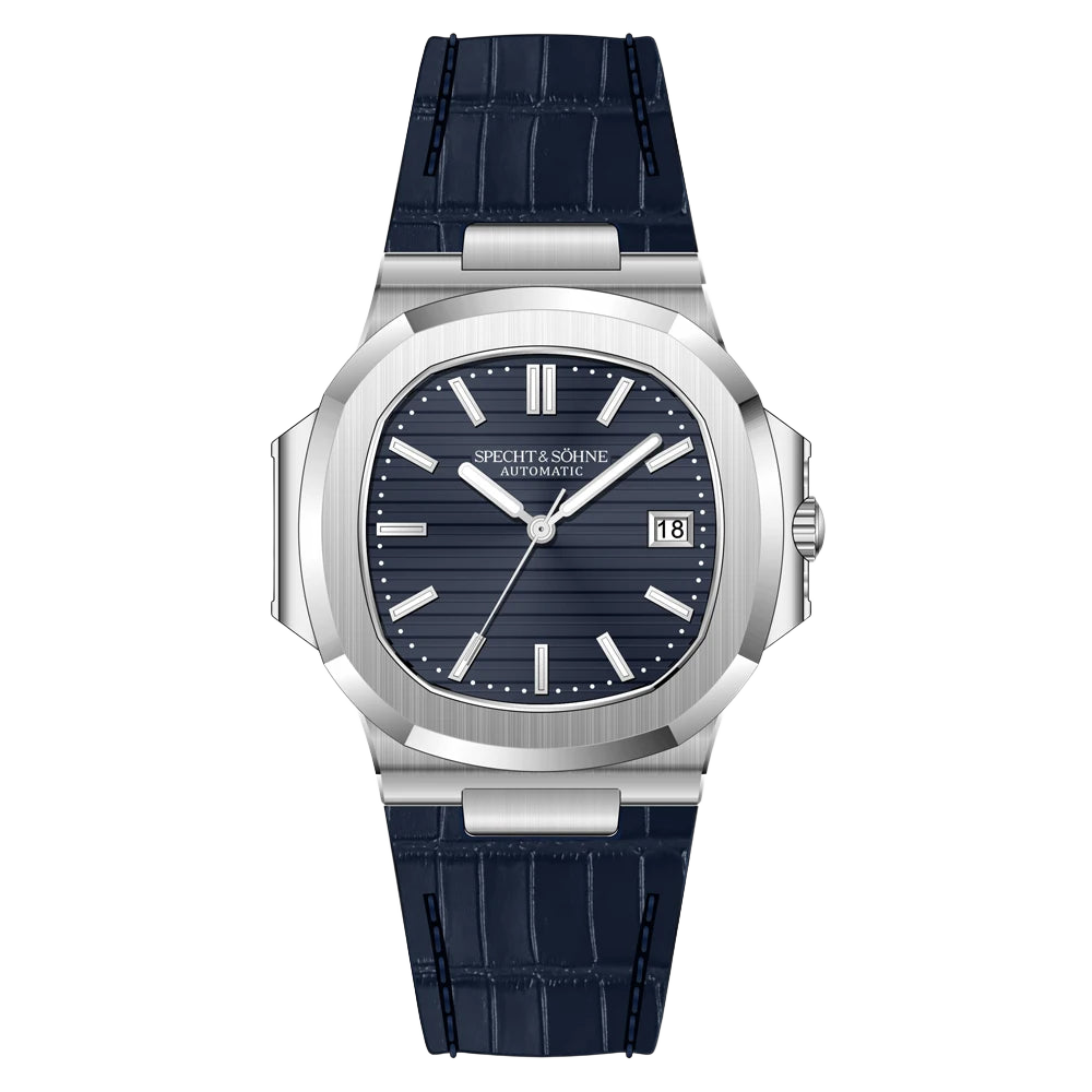 Specht&Sohne SP0010 - Mec - Front view, green dial, green strap