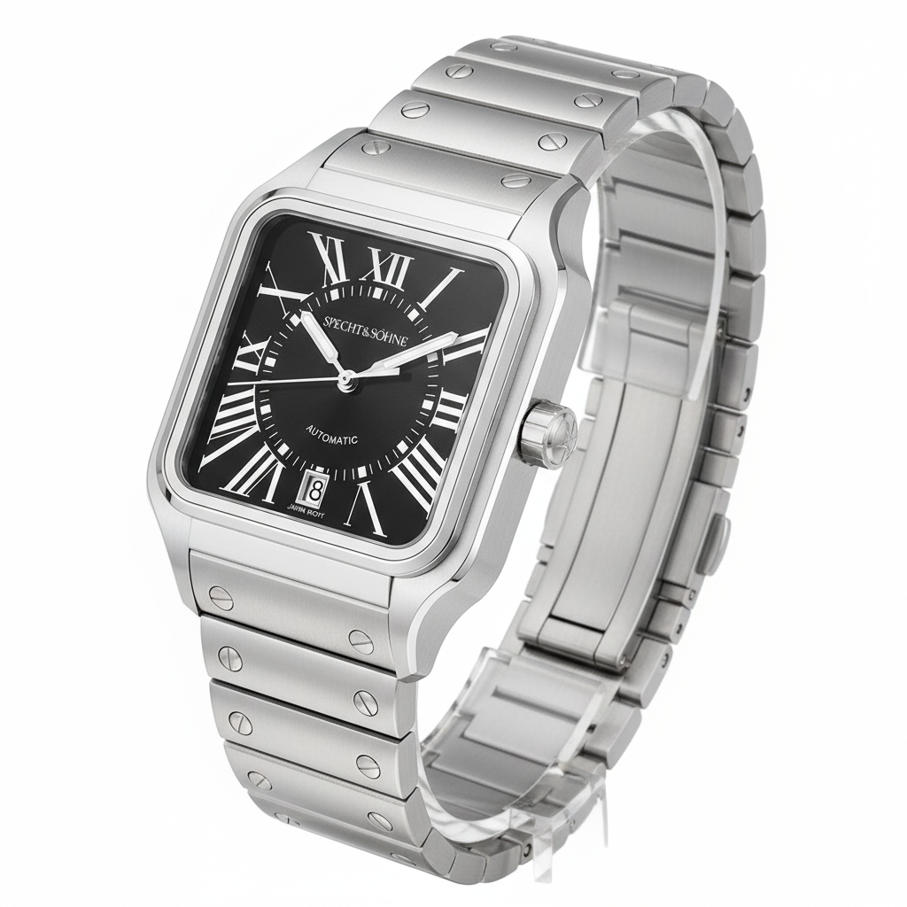 Specht & Sohne SP0021 - M - Angled view, watch stand
