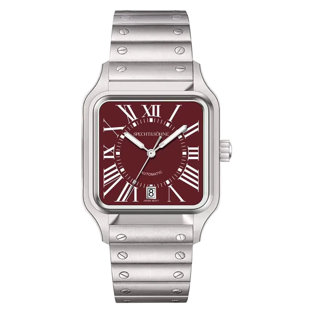 Specht & Sohne SP0021 - M - Front view, red dial