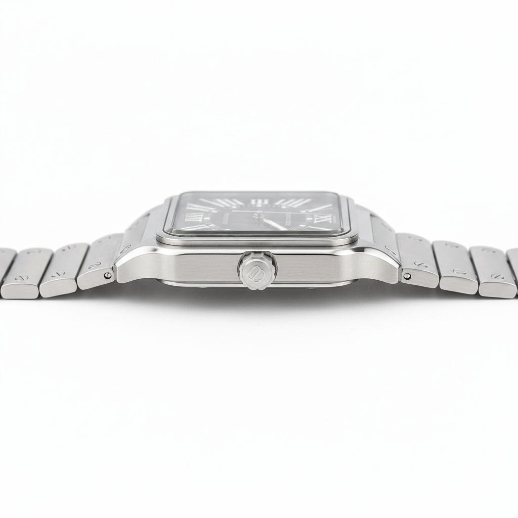 Specht & Sohne SP0021 - M - Side view, brushed case