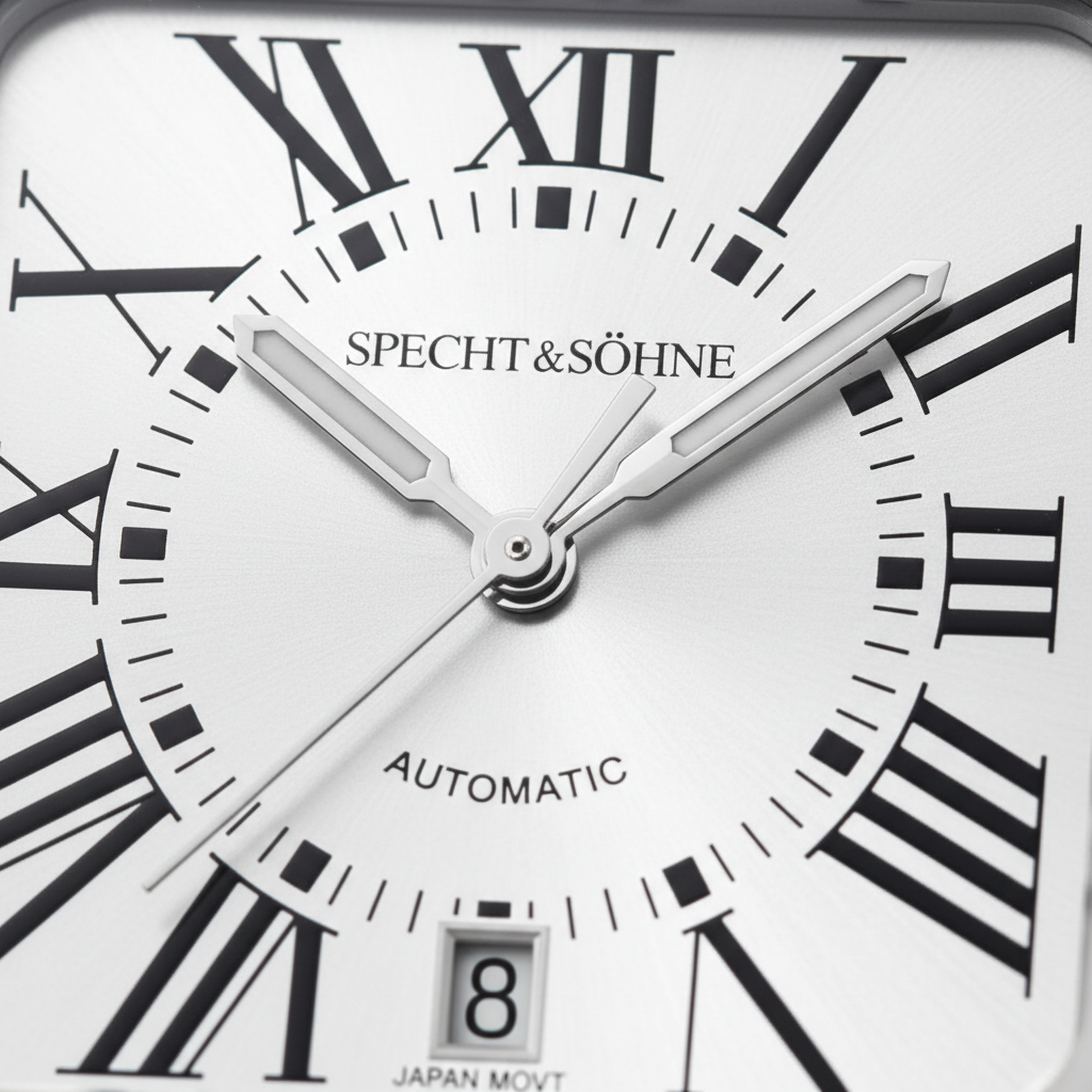 Specht & Sohne SP0021 - M - Dial macro, Roman hour markers