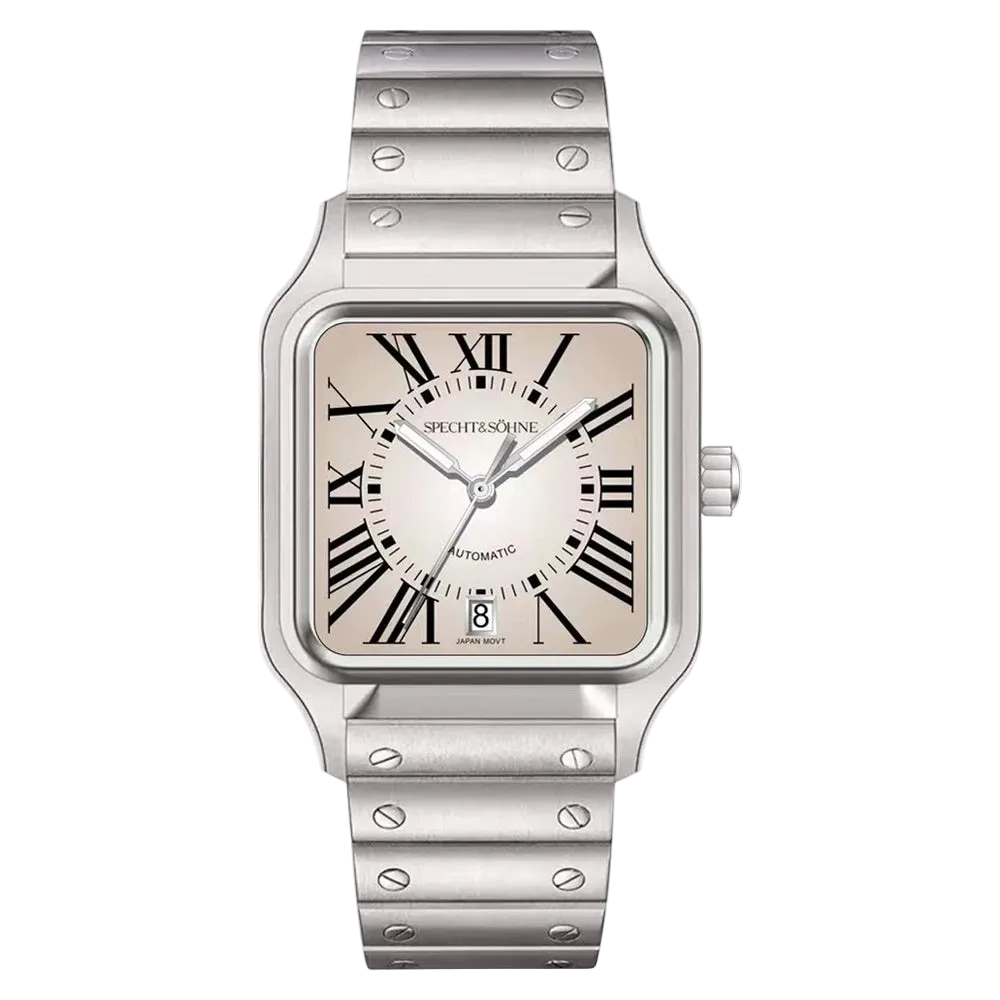 Specht & Sohne SP0021 - M - Frontal view, cream dial