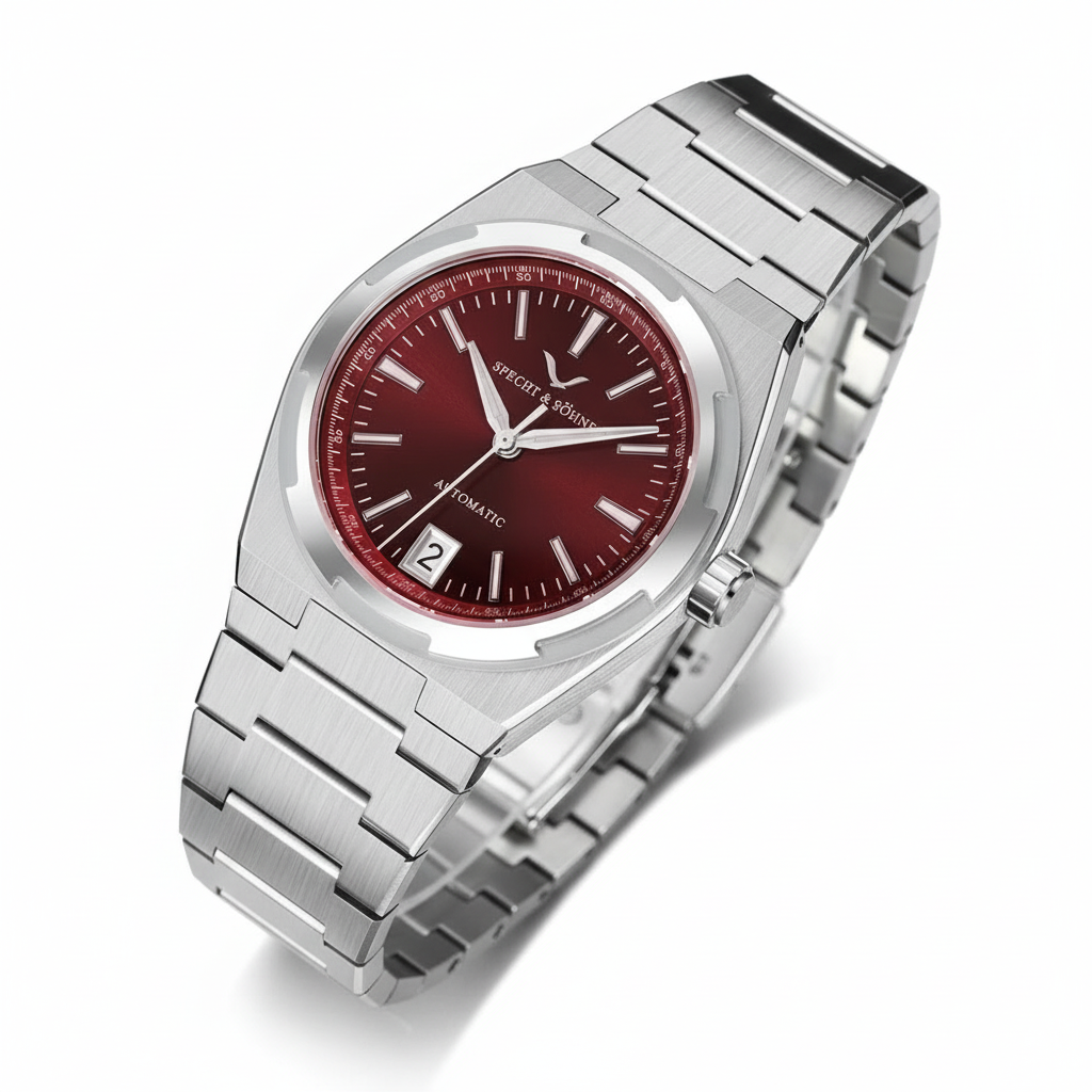 Specht & Sohne SP0024 - M - Angled view red