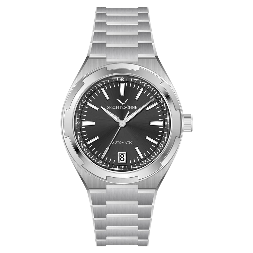 Specht & Sohne SP0024 - M - Front view, steel bracelet