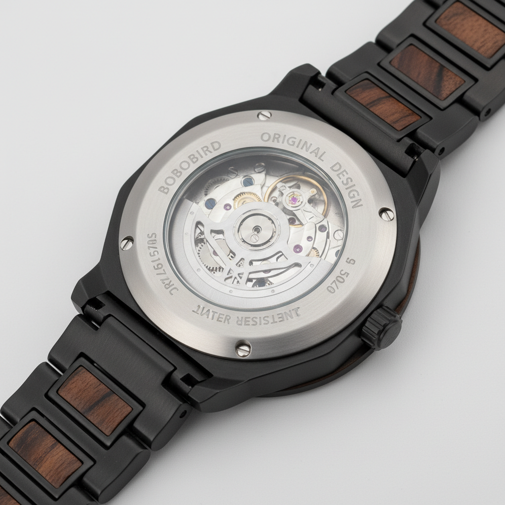BOBO BIRD GT104/T106 - Au - case back automatic