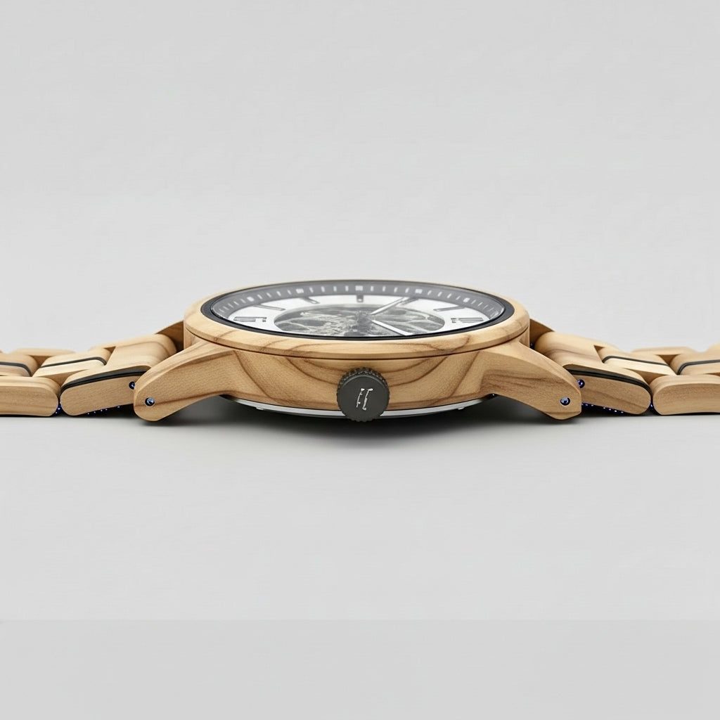 BOBO BIRD - Automatic Watch Skeleton Wooden Men's Luxury Timepiece breitvacher