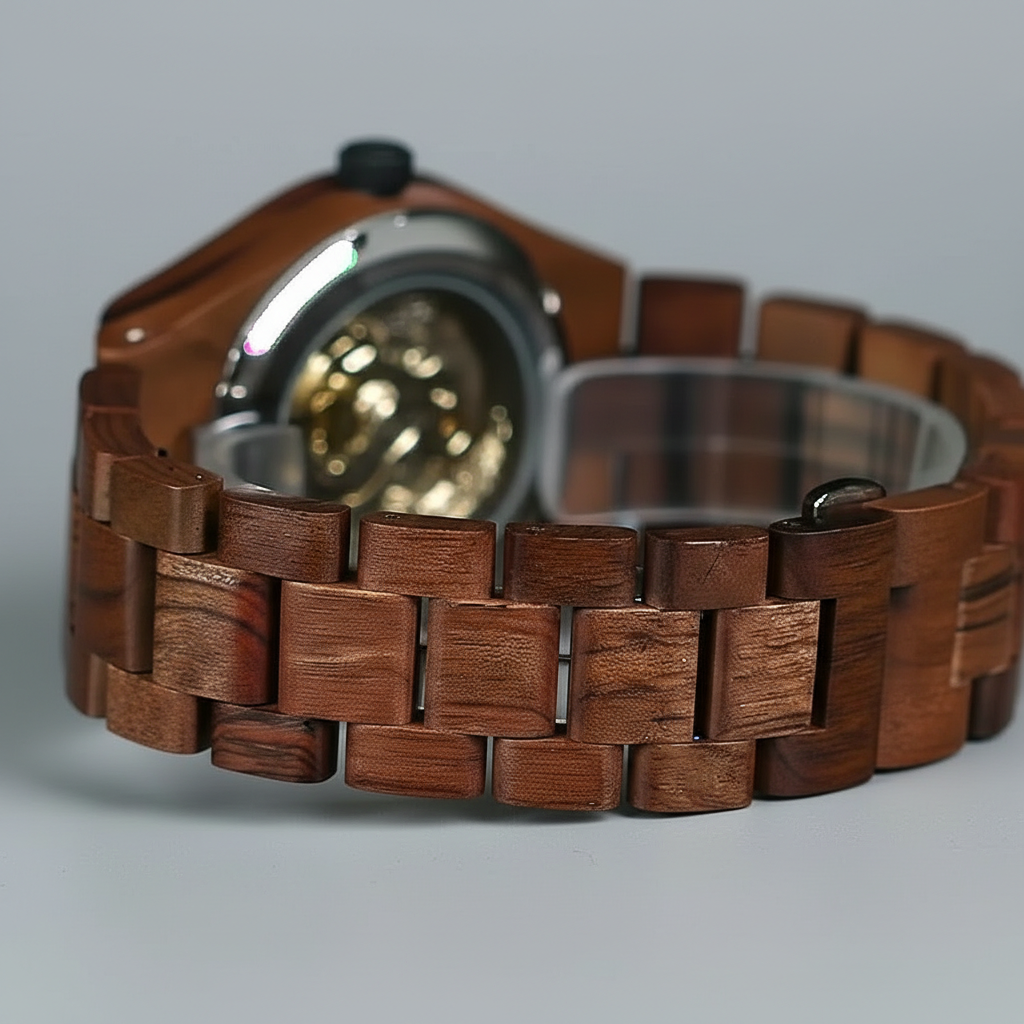 BOBO BIRD GQ029-5 - Mecha - watch back, wood strap