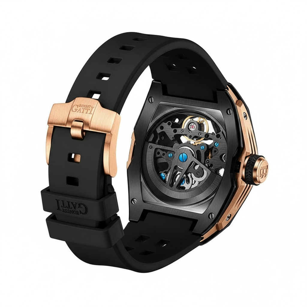 BONEST GATTI BG5501 - Automatic Mechanical Watch with Sapphire breitvacher