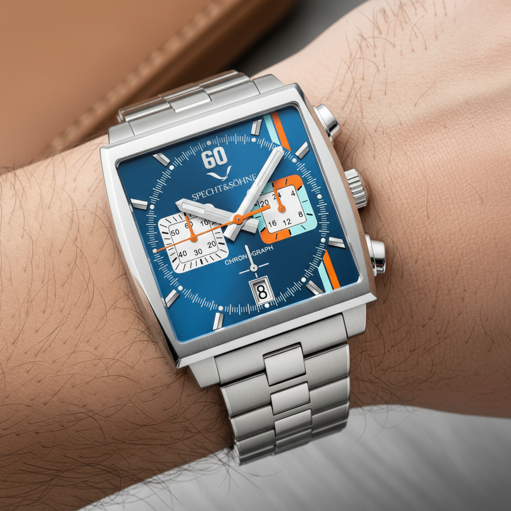 Specht & Söhne SP0009 - Men's Quartz Watch Chronograph breitvacher