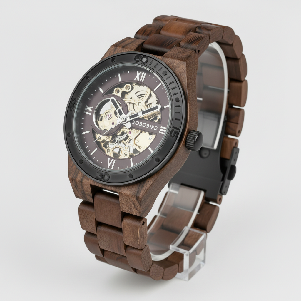 BOBO BIRD GQ029-5 - Mecha - transparent back, movement