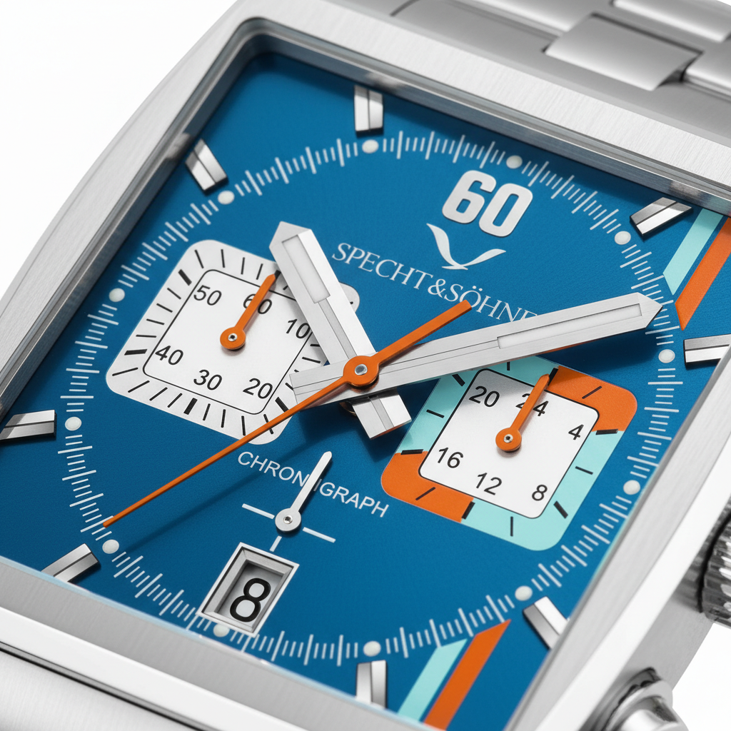 Specht & Söhne SP0009 - Men's Quartz Watch Chronograph breitvacher