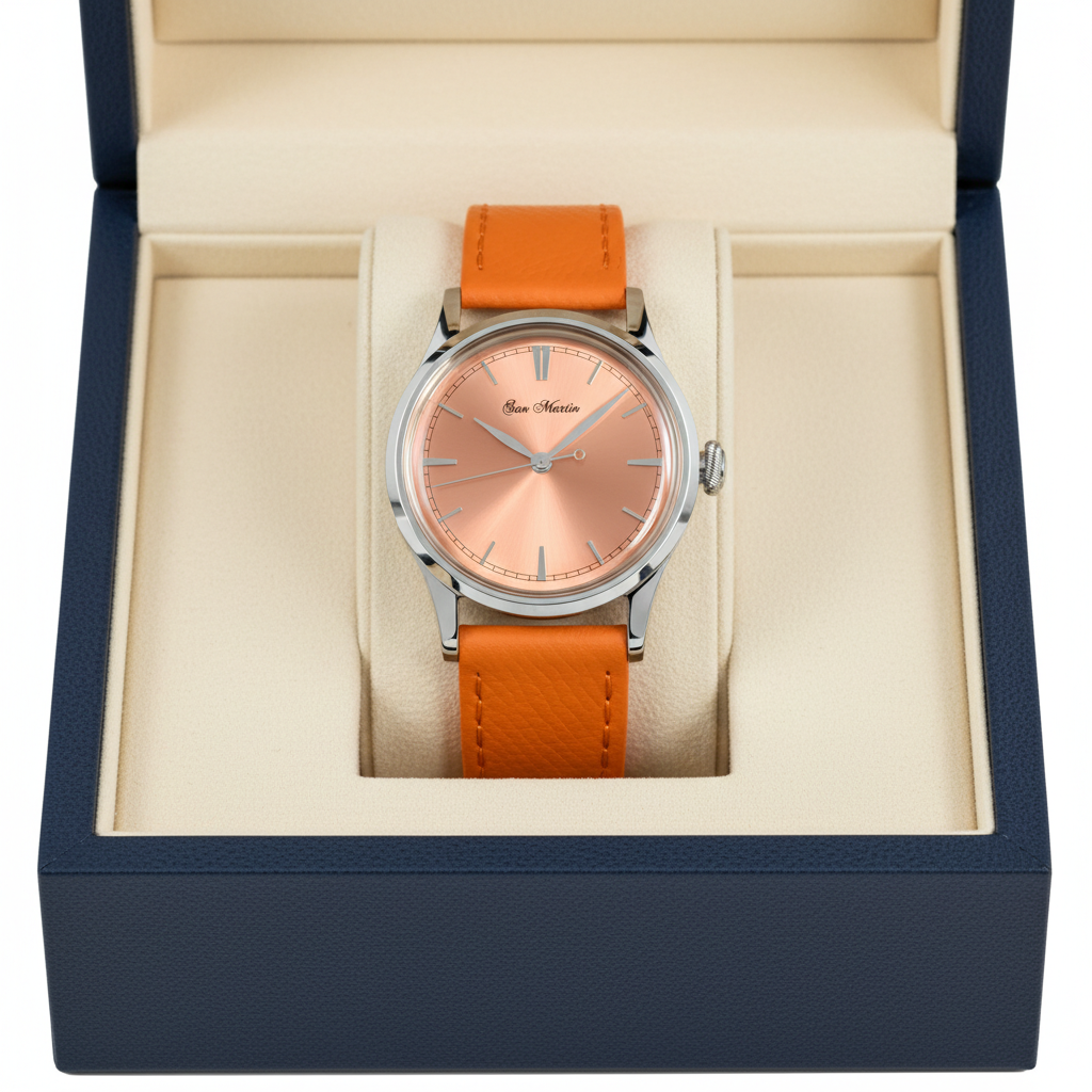 San Martin SN0101-GA - Classic 38 Automatic Watch for Men breitvacher
