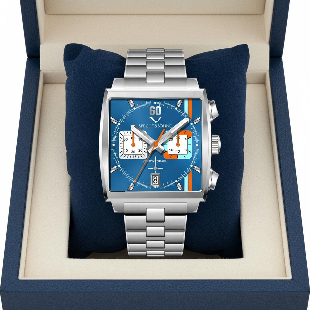 Specht & Söhne SP0009 - Men's Quartz Watch Chronograph breitvacher