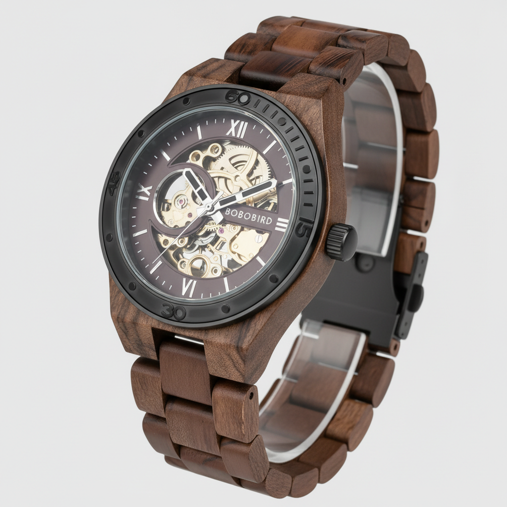 BOBO BIRD GQ029-5 - Mecha - light wood, angled view