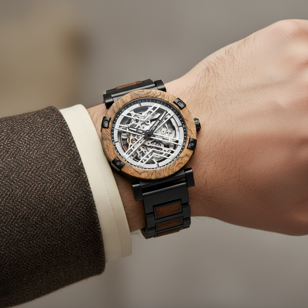 BOBO BIRD GT104/T106 - Au - wrist shot light wood