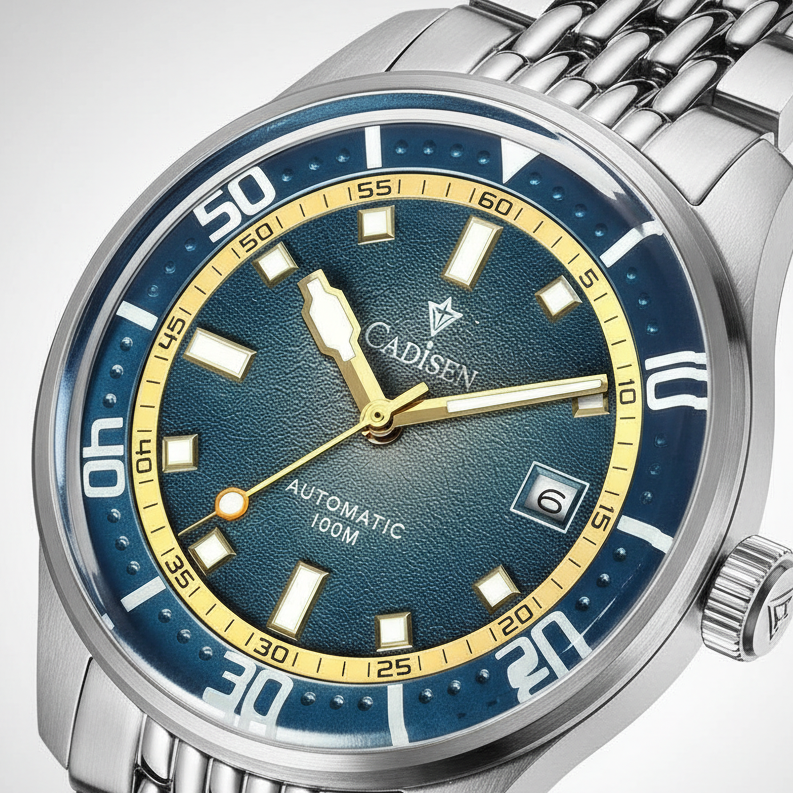 CADISEN 2026 - Automatic - Macro dial, golden accents
