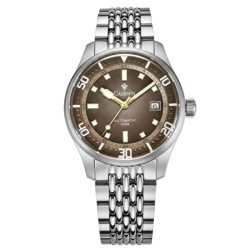 CADISEN 2026 - Automatic - Top-down view, case lugs