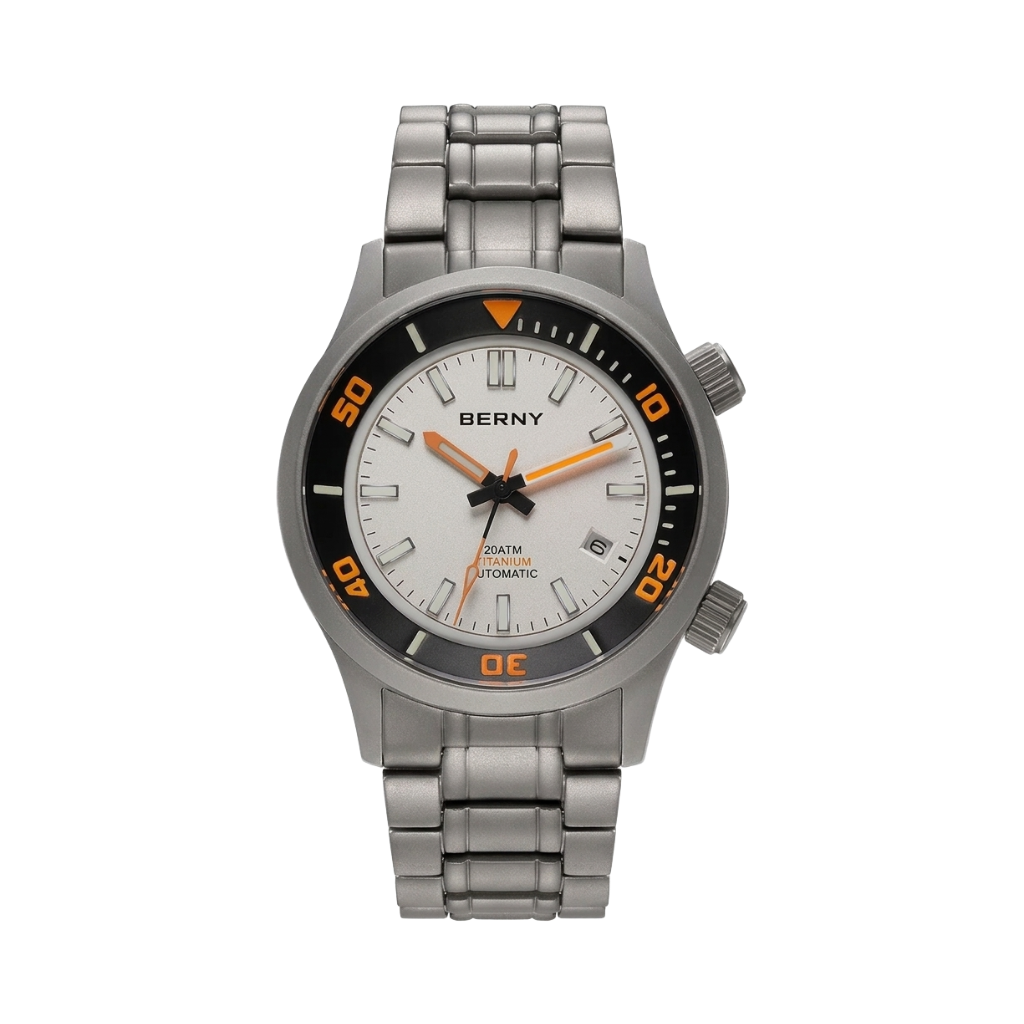 BERNY AMT149M - white dial front view packshot